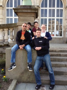 Cadolzburger Mattentiger vor dem Rathaus von Limoges